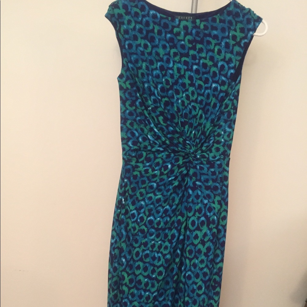 Cap sleeve knit dress
